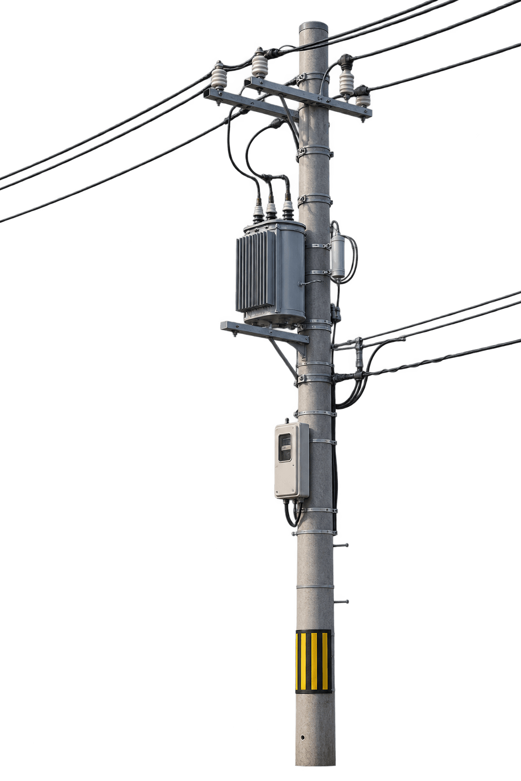 電柱・電力系統のイメージ